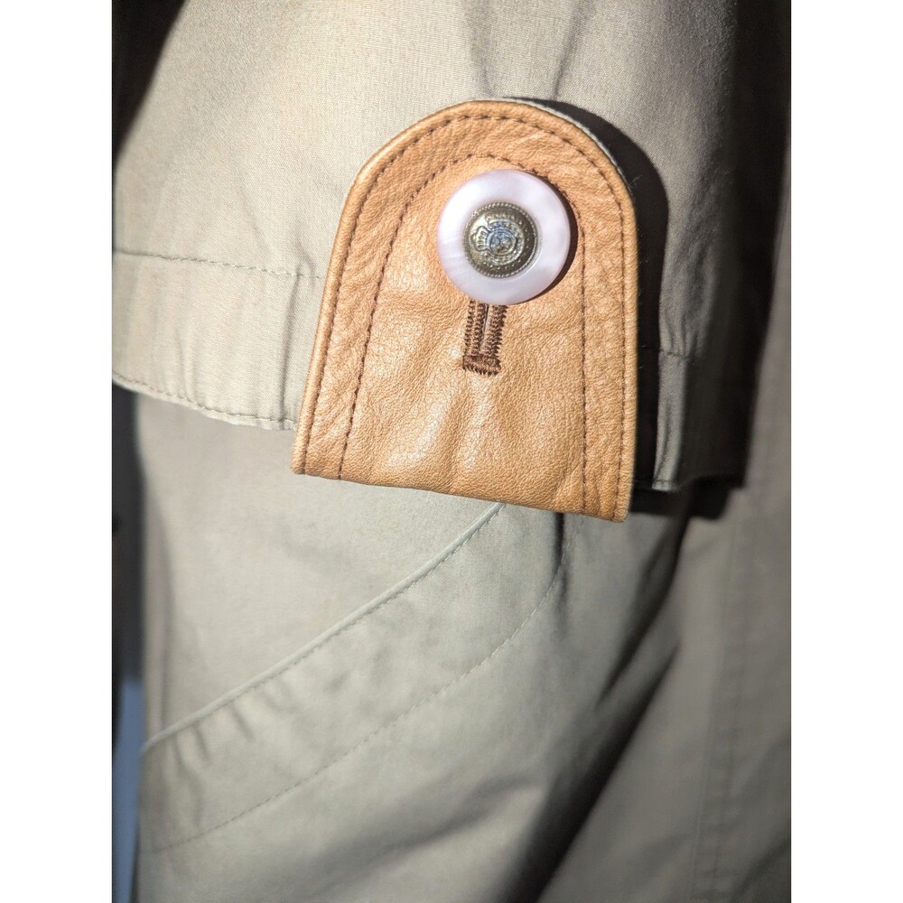 Braefair Trenchcoat Womens Size 10 Zip Out Liner Tan Vintage - Picture 11 of 16